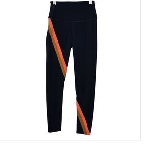 Spilts59 Bella High Waist TechFlex 7/8 Leggings Navy Orange